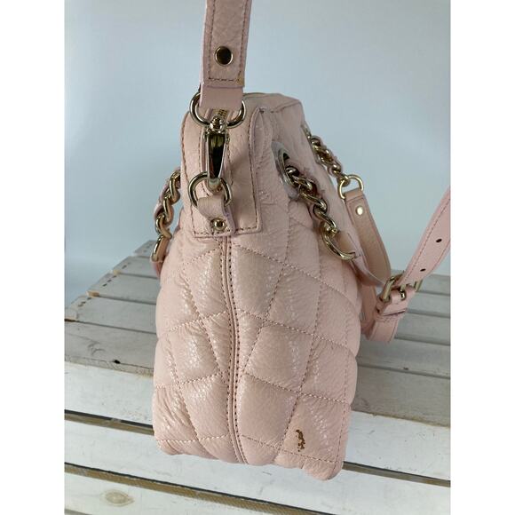 KATE SPADE PINK PUFFED QUILTED LEATHER CROSSBODY BAG (ASIS) - Picture 5 of 16